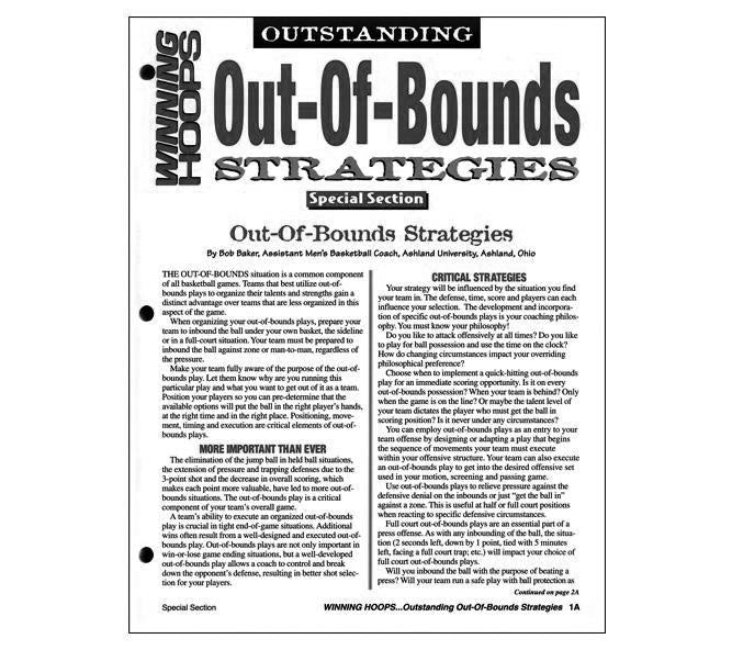 Outstanding Out-Of-Bounds Strategies